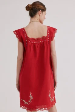 Alhena. Vestido curto
