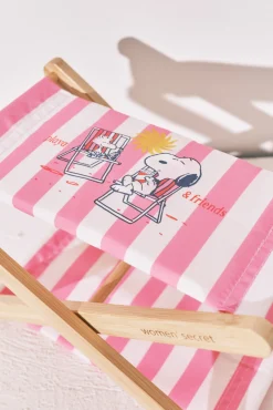 Apoio de cabeça Snoopy riscas