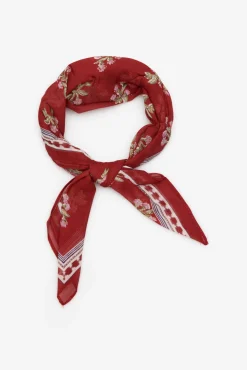 Bandana com motivo botânico