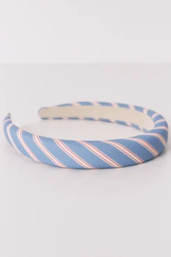 Bandolete estampado animal riscas azul