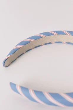 Bandolete estampado animal riscas azul