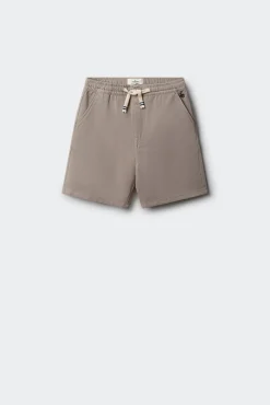 Bermuda chino em malha para menino