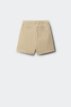 Bermuda chino em malha para menino