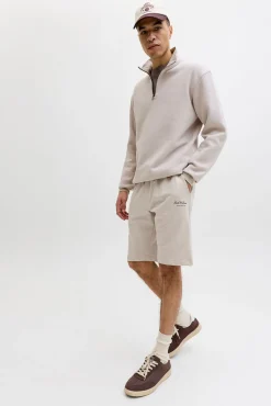 Bermuda de felpa regular fit