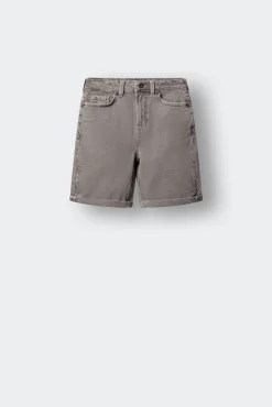 Bermuda denim básica para criança