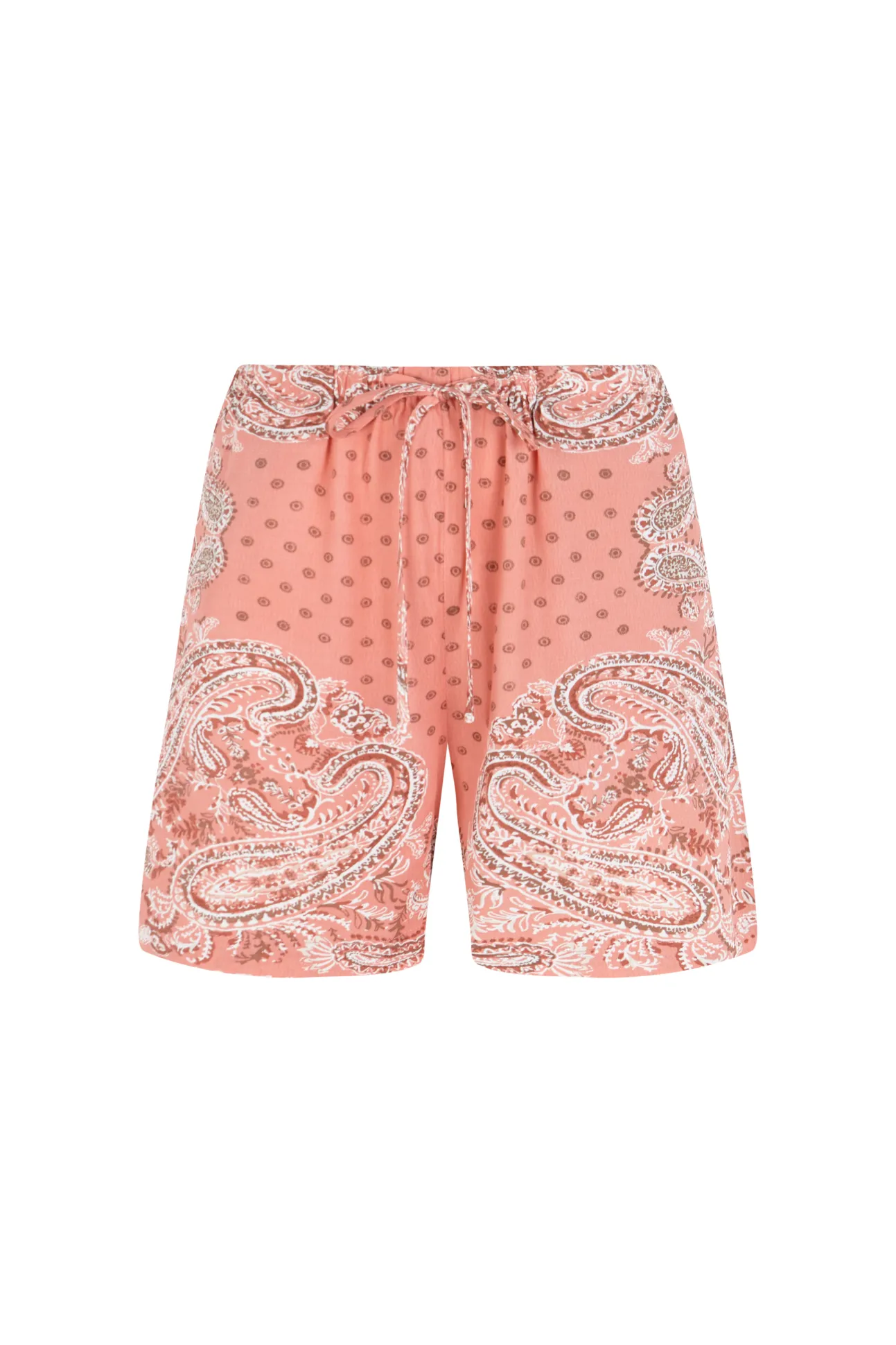 Bermuda fluida estampada