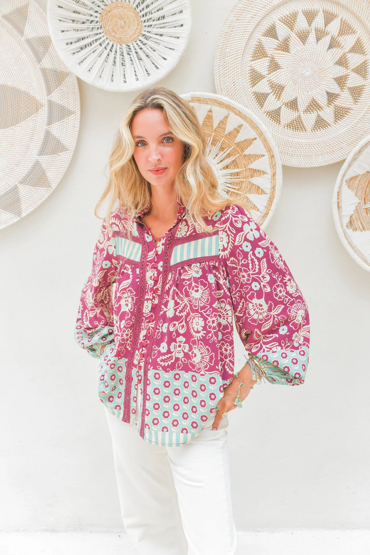 Blusa estampado floral