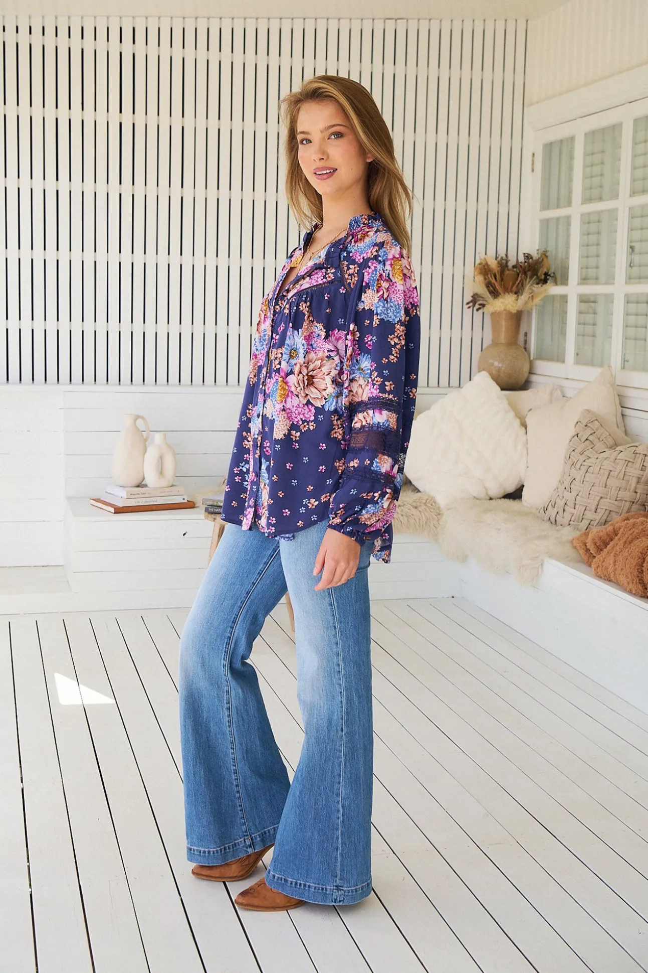 Blusa fluida