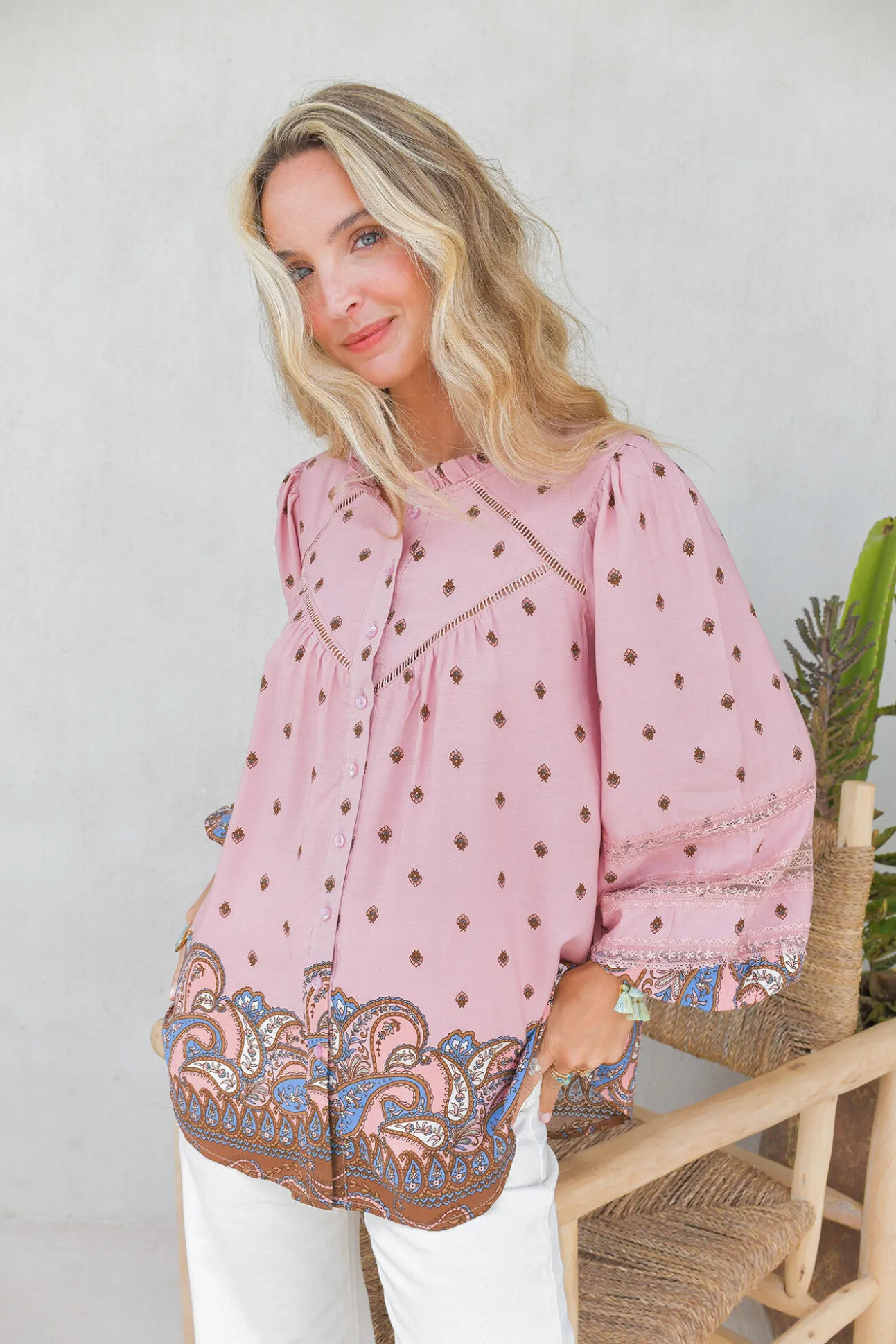 Blusa fluida