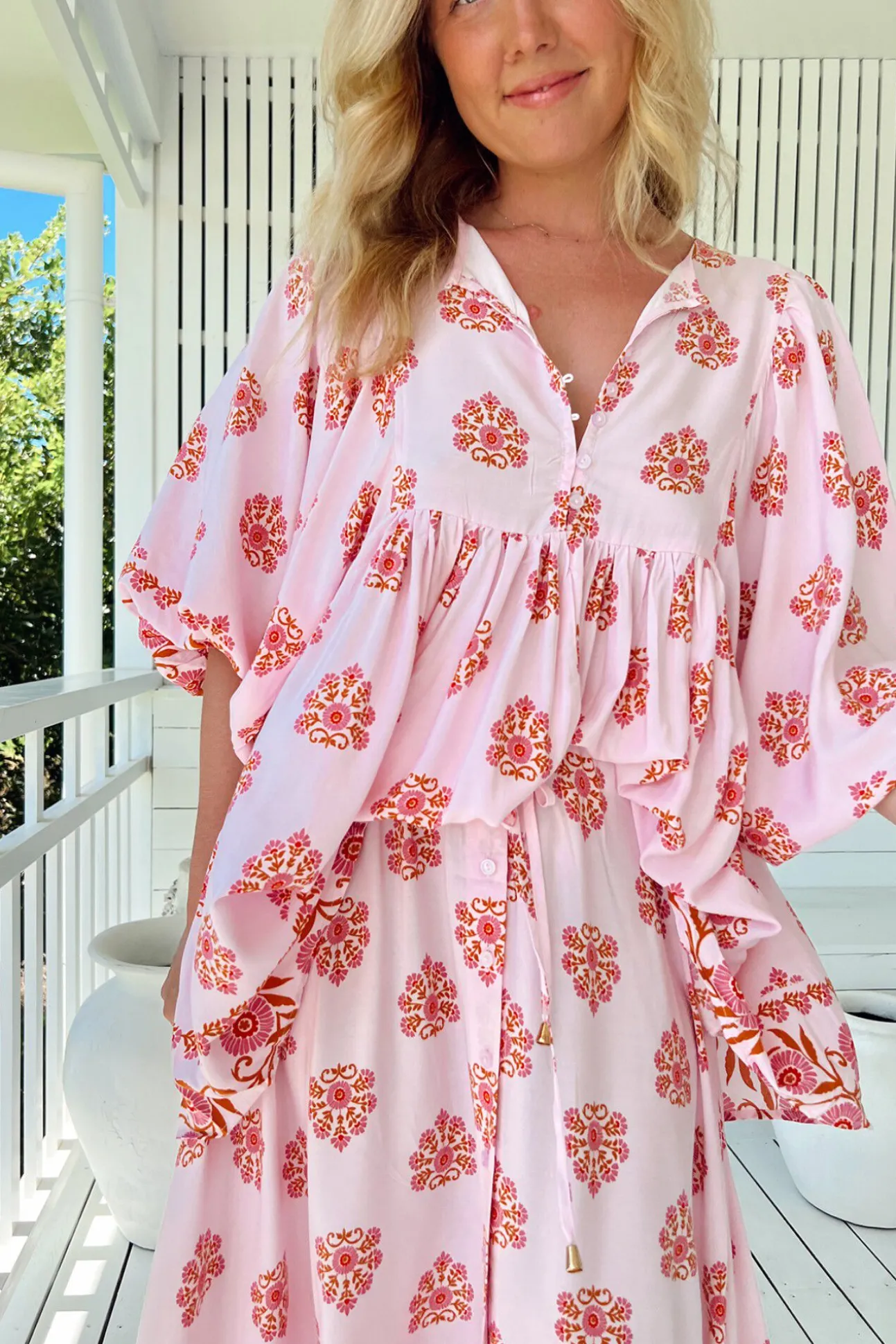 Blusa oversize