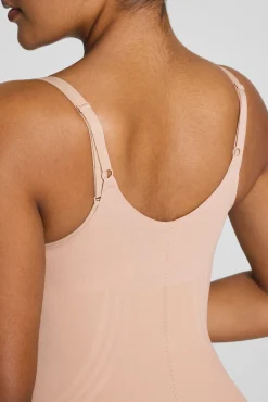 Body-calça modeladora decote