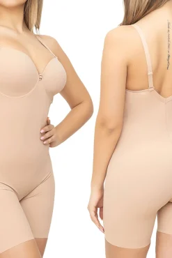 Body cueca push-up efeito segunda pele