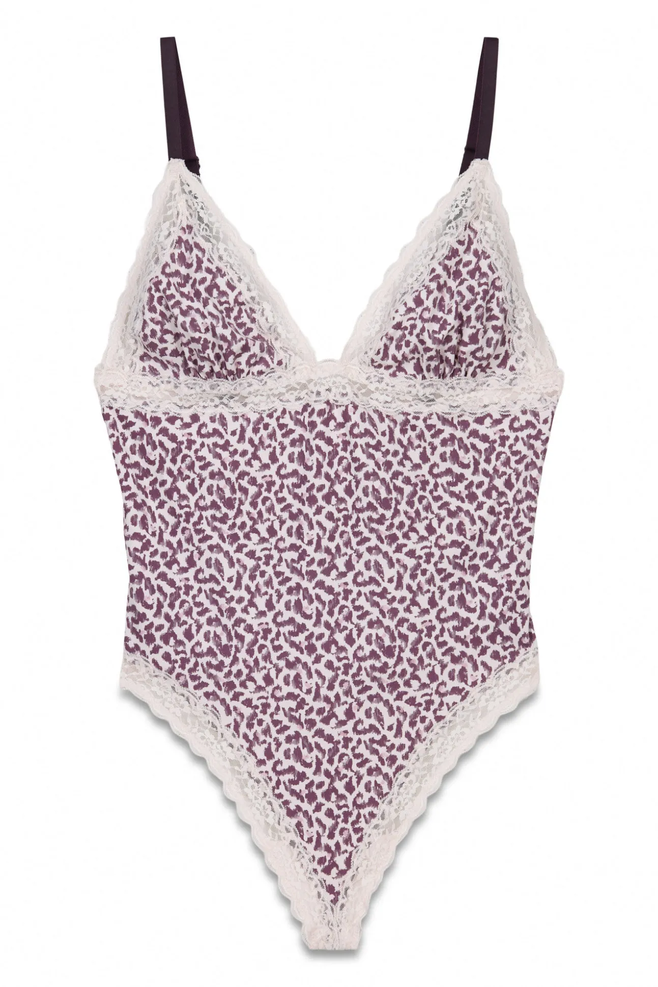 Body tanga em microfibra estampado animal print