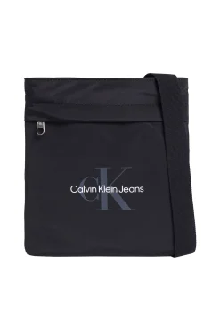Bolsa crossbody jeans de náilon Calvin Klein