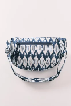 Bolsa de cintura grande estampado boho