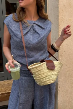Bolsa tote de pele urbano