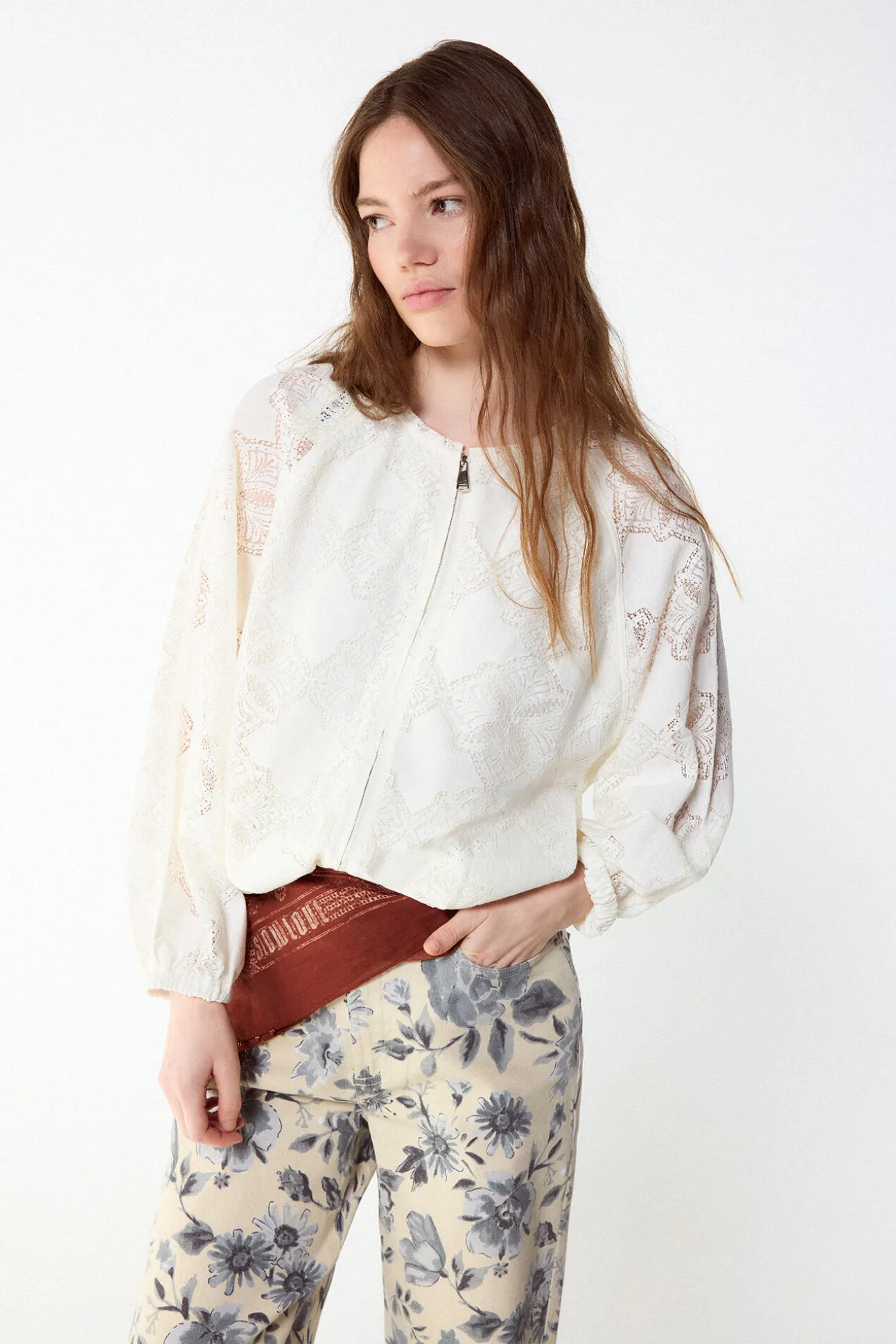 Bomber de lace