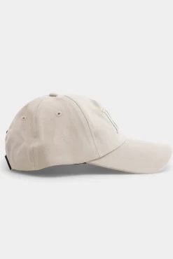 Boné de viseira têxtil