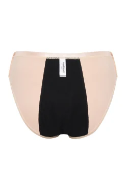 Braga maternidad menstrual bambú negra absorción maxi