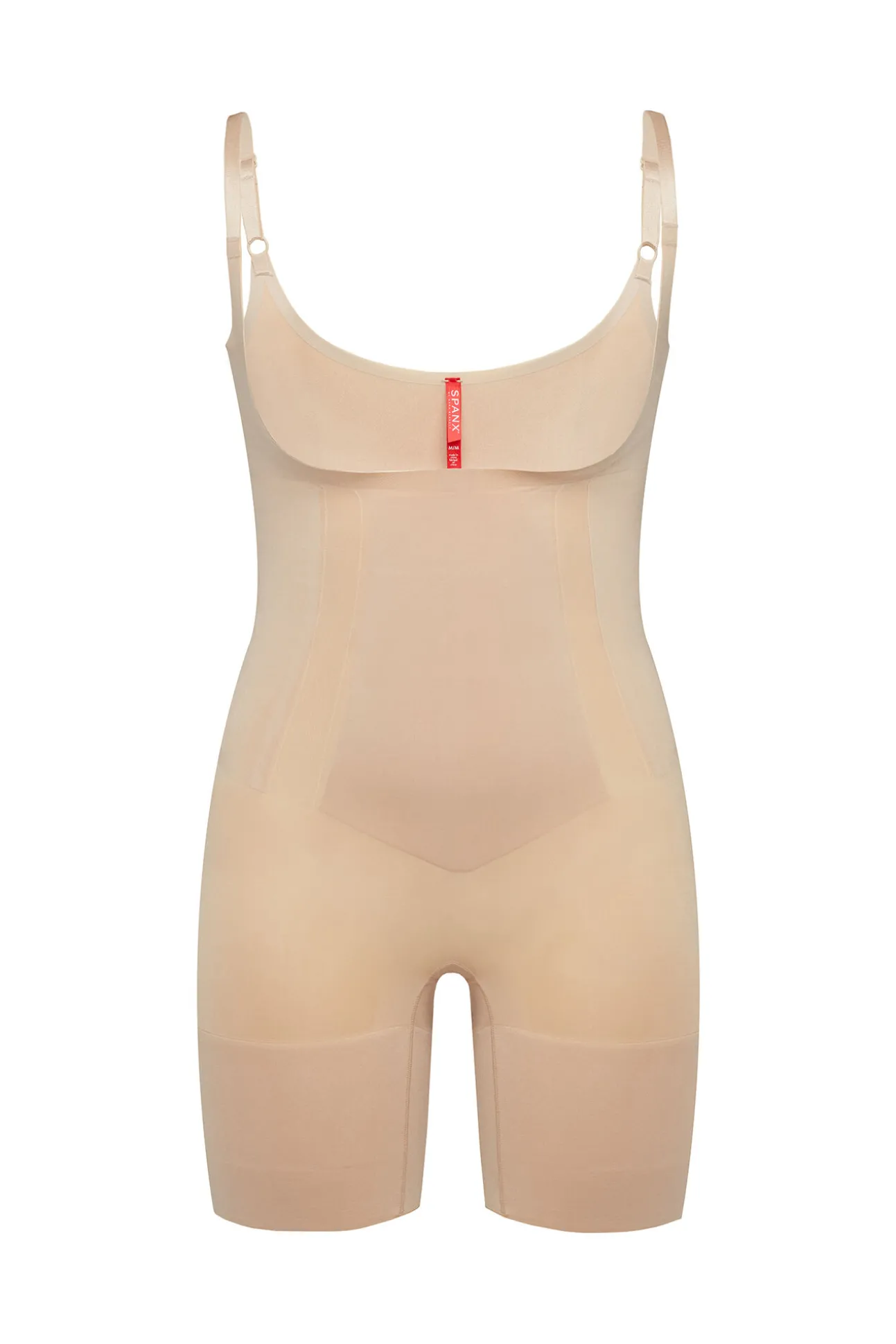 Braguita faja reductora escote nude Spanx