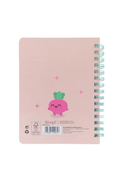 Caderneta A5 com squishy Beterraba - Si lo crees, lo creas