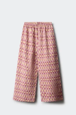 Calça culotte estampada menina