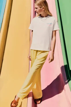 Calça culotte leve menina