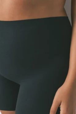 Calça de roupa interior de algodão preto
