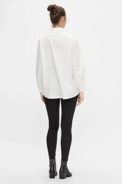 Calça jeans slim para maternity