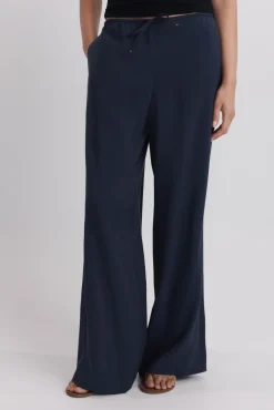 Calça jogger wide leg