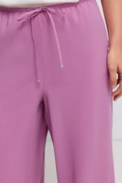 Calça jogger wide leg