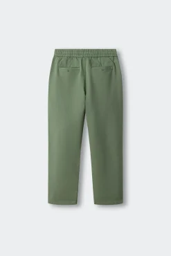 Calças chino de malha para menino