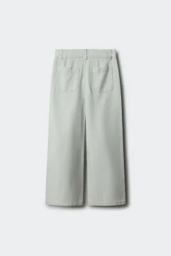 Calças de linho para menina