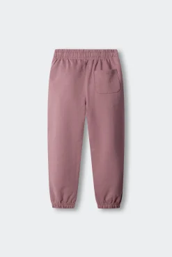 Calças jogger básicas para menina