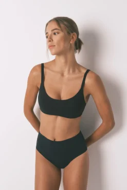 Calcinha cueca de algodão cintura alta