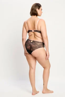 Calcinha menstrual renda alta