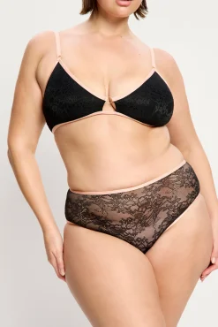 Calcinha menstrual renda alta