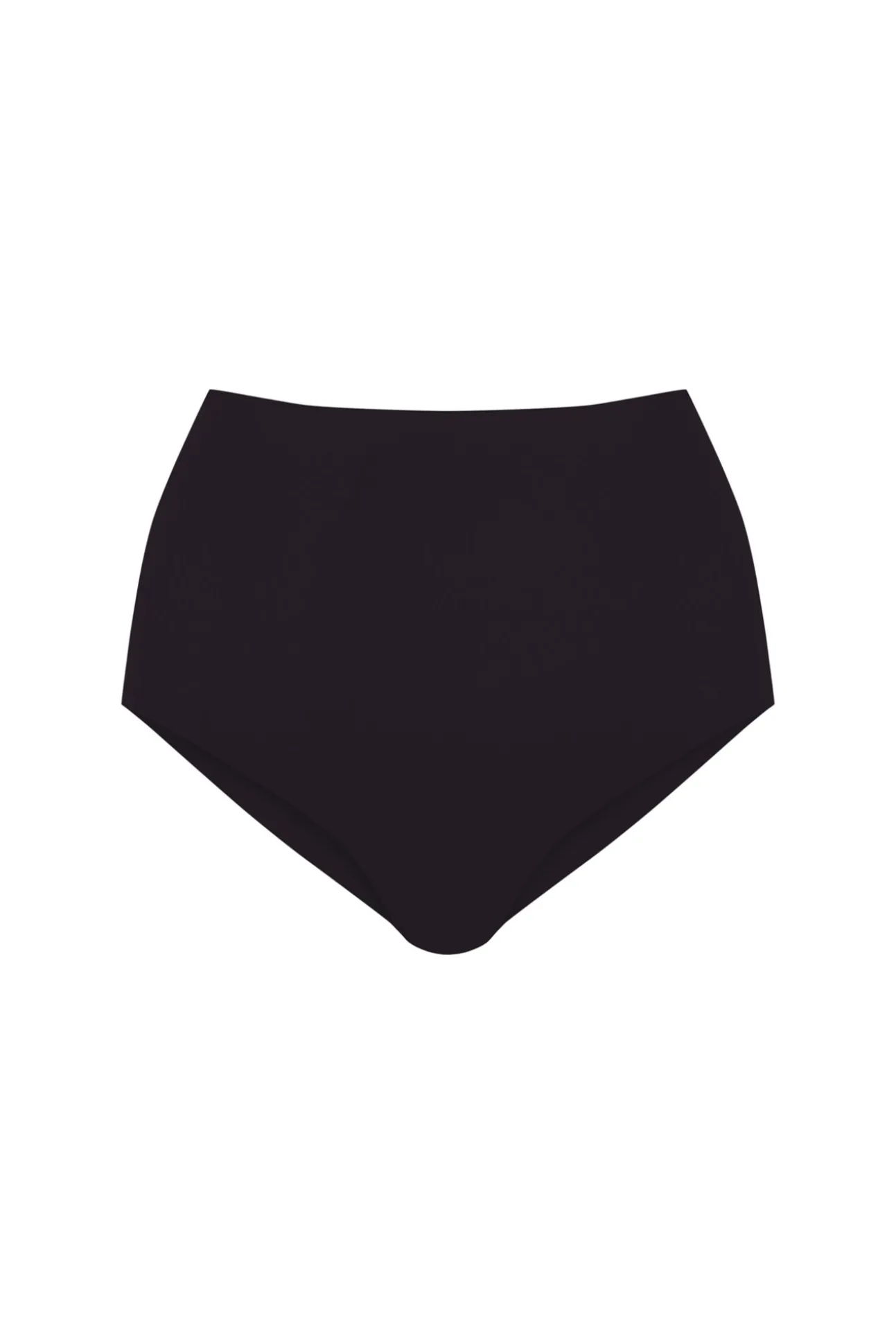 Calcinha redutora alta preta e push up