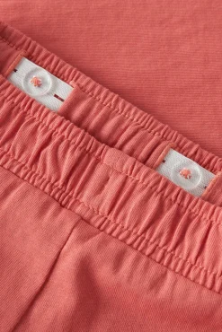 Calções com cordão para menino em algodão