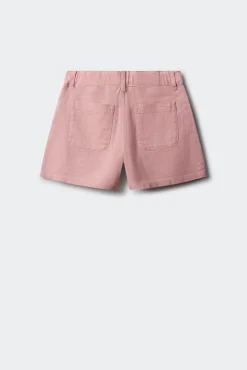 Calções de linho para menina