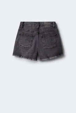 Calções denim básicos para menina