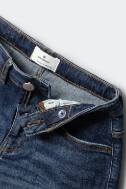 Calções denim básicos para menina