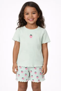 Calções de menina estampados