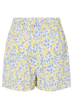 Calções fluidos estampados