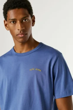 Camisa de manga curta em malha