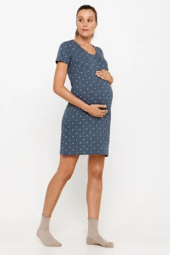 Camisa de dormir maternity dupla função