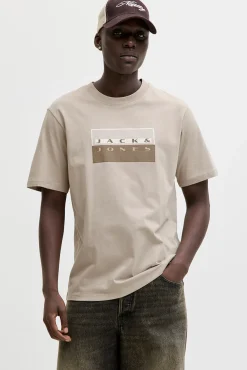 Camiseta básica estampado