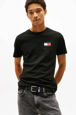 Camiseta justa de manga curta