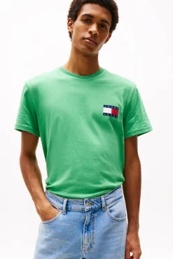 Camiseta justa de manga curta