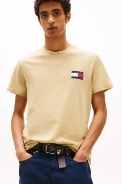 Camiseta justa de manga curta